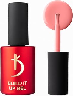 K Professional - Nail Builder Gel - Nude - 15ml - Builder Gel - Tea Rose Nude Nail Extension UV LED - Model Gel Nails