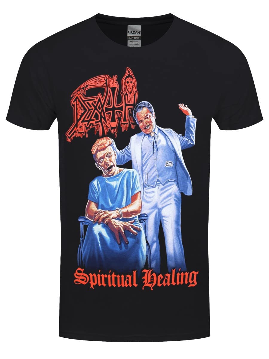 Death - T-Shirt Spiritual Healing (in L)