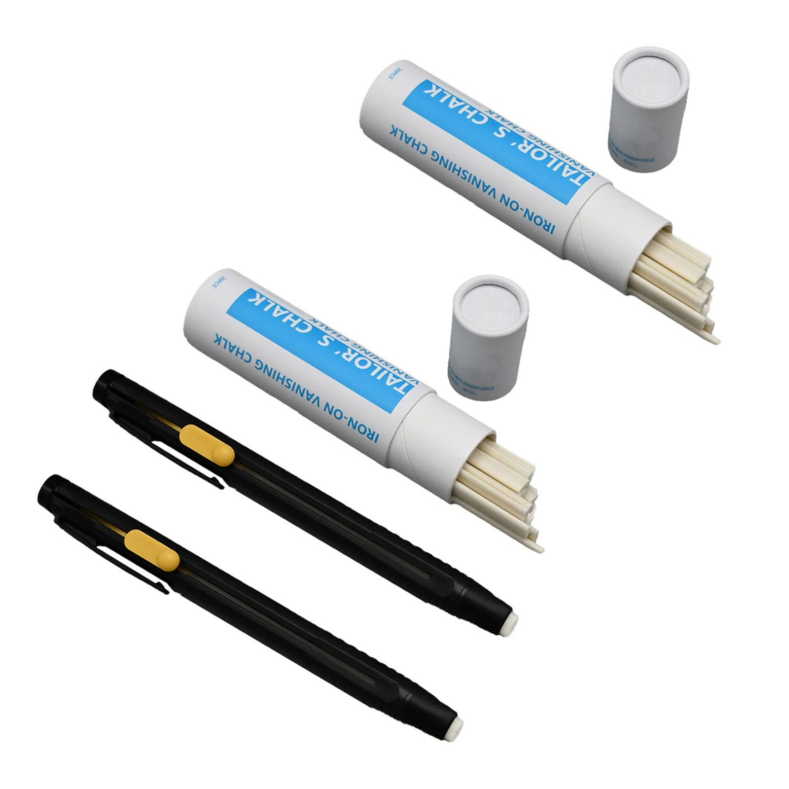 Limtula Multifunctional Sewing Chalk Pen with Refills Fabric Marking Tool for Dressmaking Fabric Marking and Quilting Pattern Marker