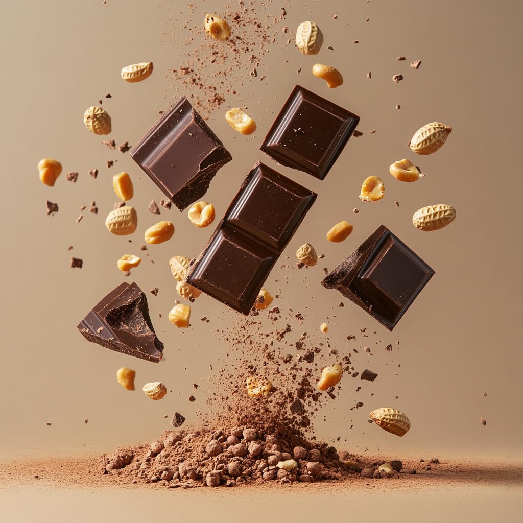 27 PCS Smoki WOW Schokolade – Unwiderstehliche Milchschokolade mit Erdnuss- & Maisgrießfüllung, 35% Kakao (SMOKI WOW Chocolate 70g (Pack of 27))