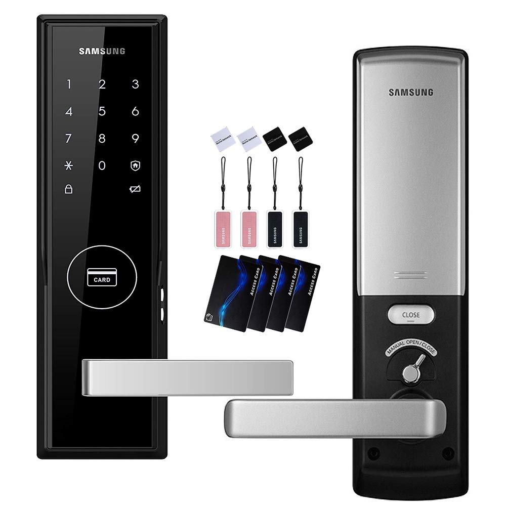 Fechadura Digital Samsung Ezon SHS-H500: Foco no acesso essencial por teclado Fechadura Digital Samsung Ezon SHS-H500: Foco no acesso essencial por teclado