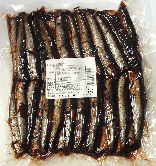 Amazon | 【大島食品】【学校給食】国内産いわし甘露煮 40尾 | ノー