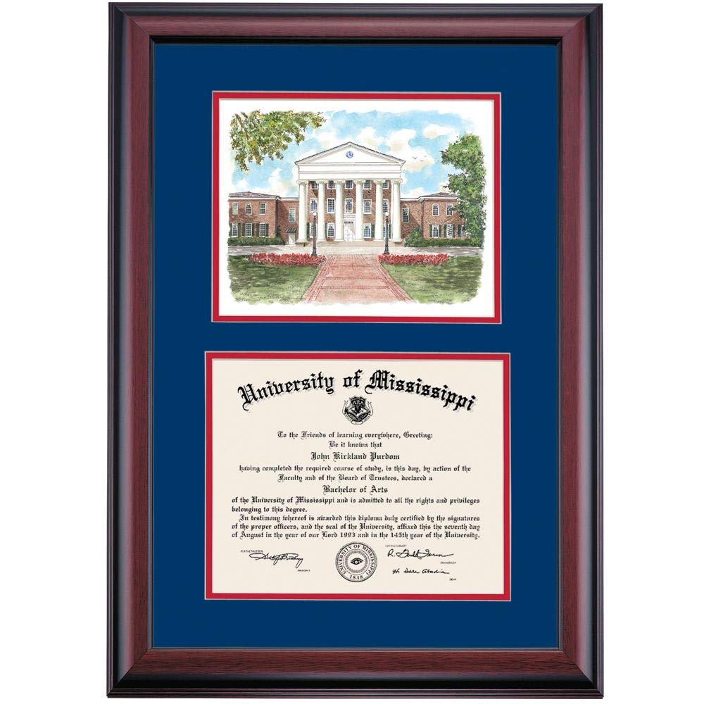 Buy OCM DiplomaDisplay Premier Frame for University of Mississippi Ole
