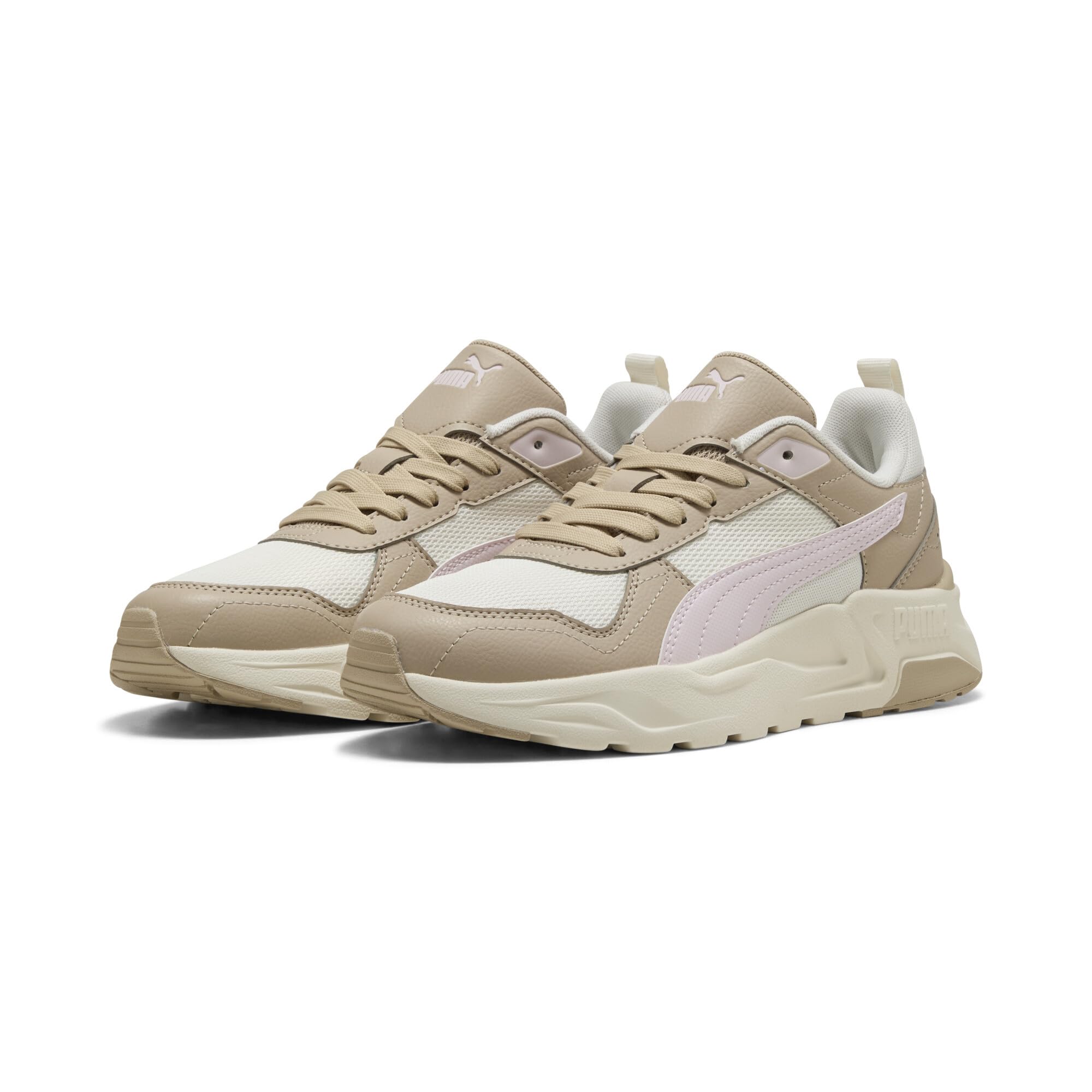 Puma Trinity 2 LT Trinity Sneaker, ciepła biel - pudrowy róż - brzoza, 37 EU