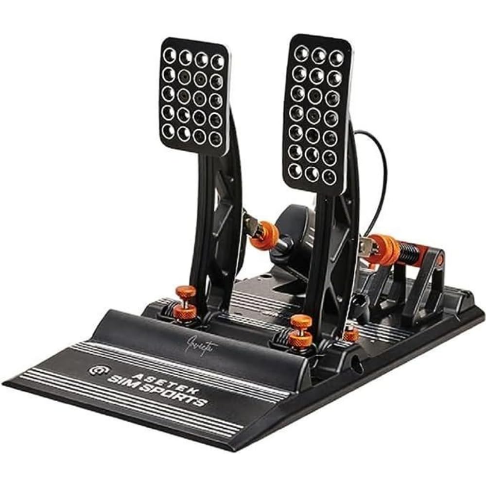 Asetek SimSports Invicta Sim Racing Gas- und Bremspedal