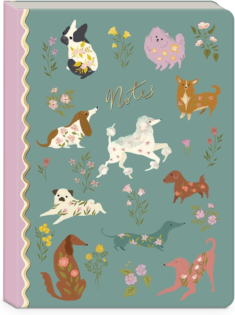 Molly & Rex Flower Pets Cats Softcover Journal (38285)