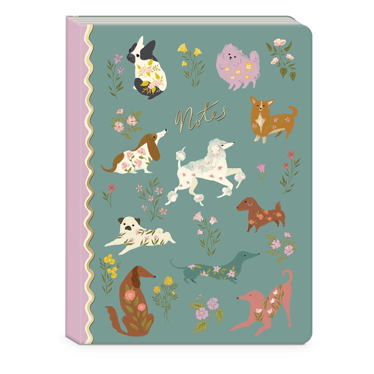 Punch StudioMolly & Rex Playful Patterns Floral Softcover Journal (38284)