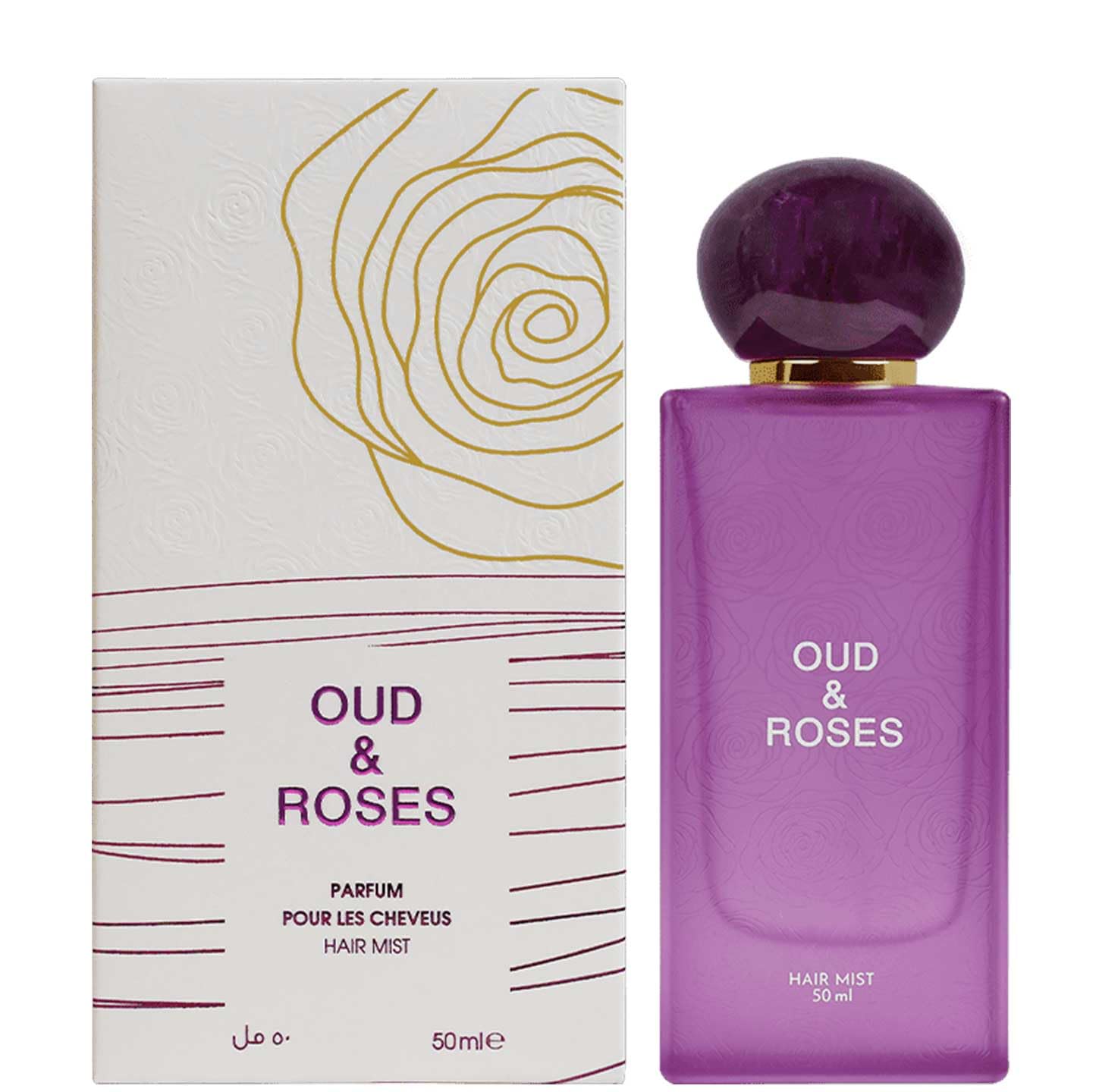 Oud & Roses Ahmed Al Maghribi Parfum pour cheveux
