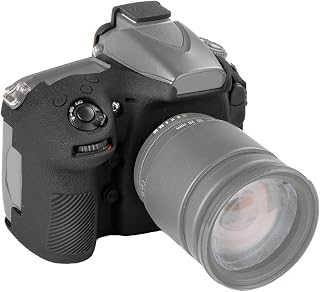 Sanpyl Capa protetora de câmera, capa protetora de silicone macio Capa de proteção para o corpo da câmera, para Nikon D810 / D810A