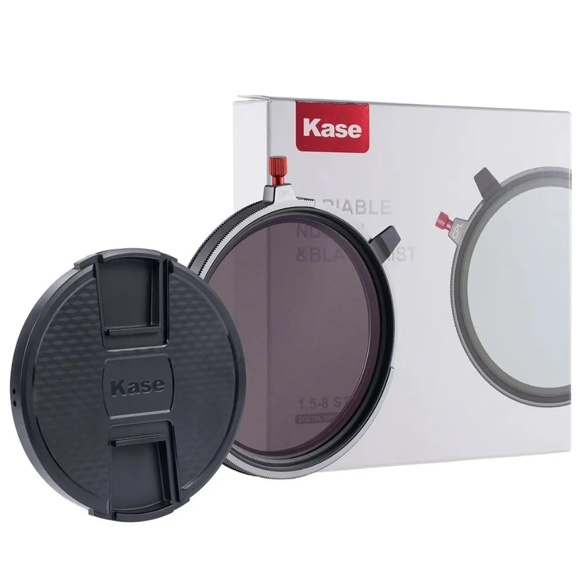 Kase 82 mm 3 en 1 Diaphragme variable ND1,5-8 + CPL + Black Mist 1/4, filtre à densité neutre ND3 à ND236, filtre polarisant circulaire, filtre à effet multicouche pour studio