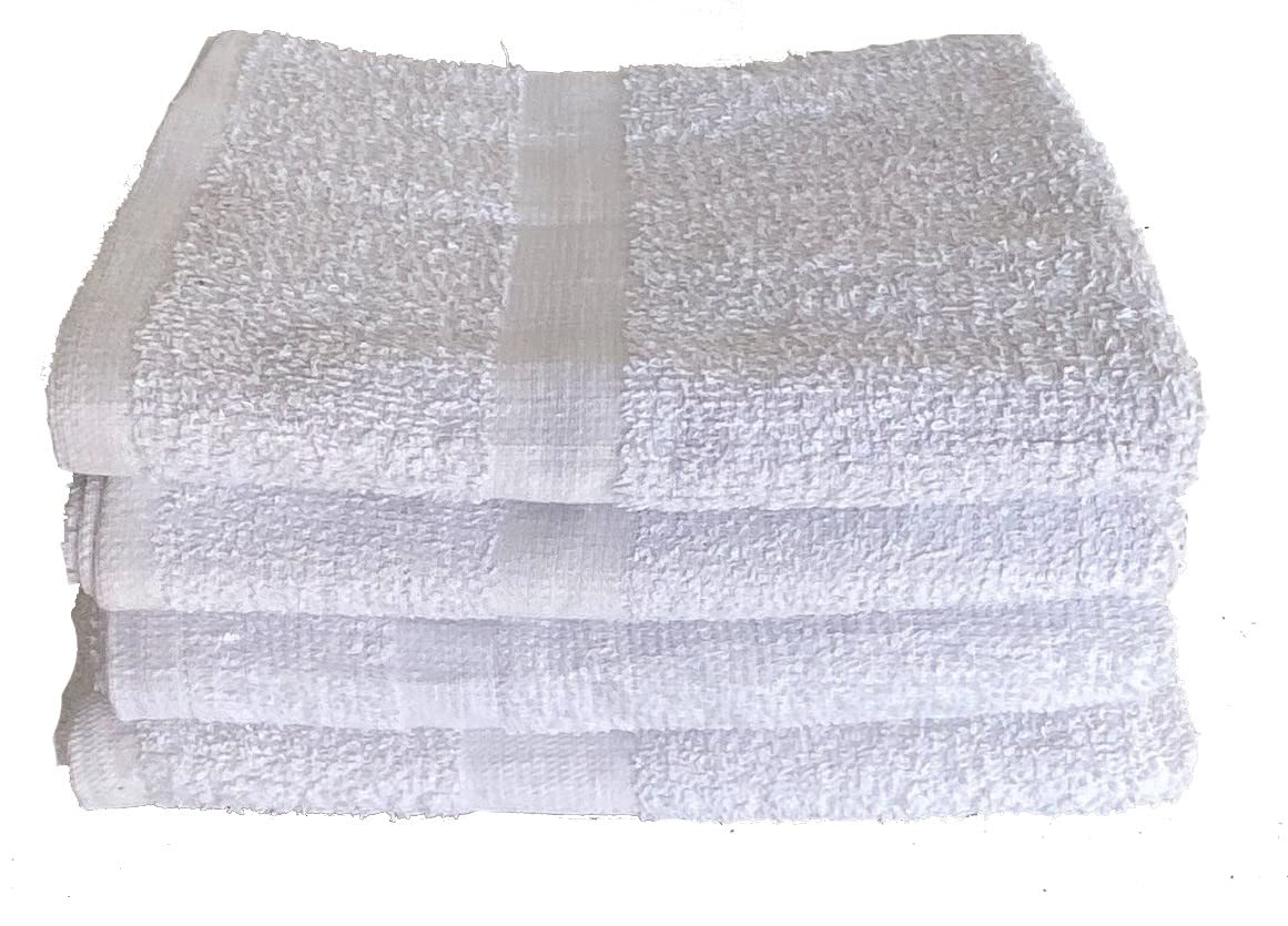 (similar) White Bath Towels 100% Cotton Basic Economy 20X40, 22X44, 24X48, 24X50 (24pack, 36pack, 60 Pack, 120 Pack) (24, 24X48)