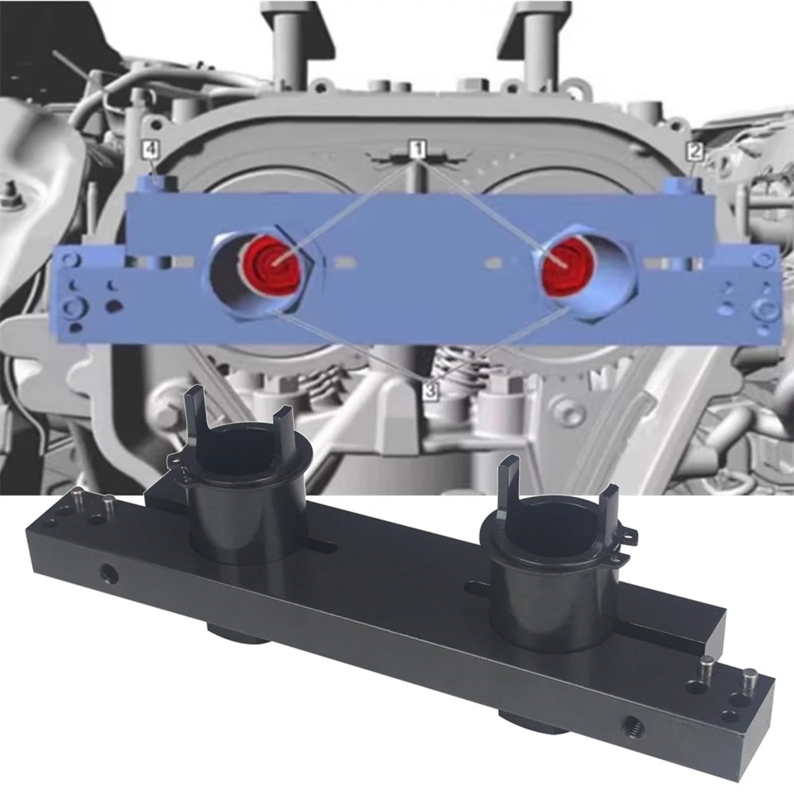 Kit de Calage Distribution Compatible Avec Chevy Pour Silverado 2.7L L3B 2.0L LSY EN-52461 52476 52442 Kit D'outils De Verrouillage Réglage De Synchronisation D'arbre À Cames Moteur