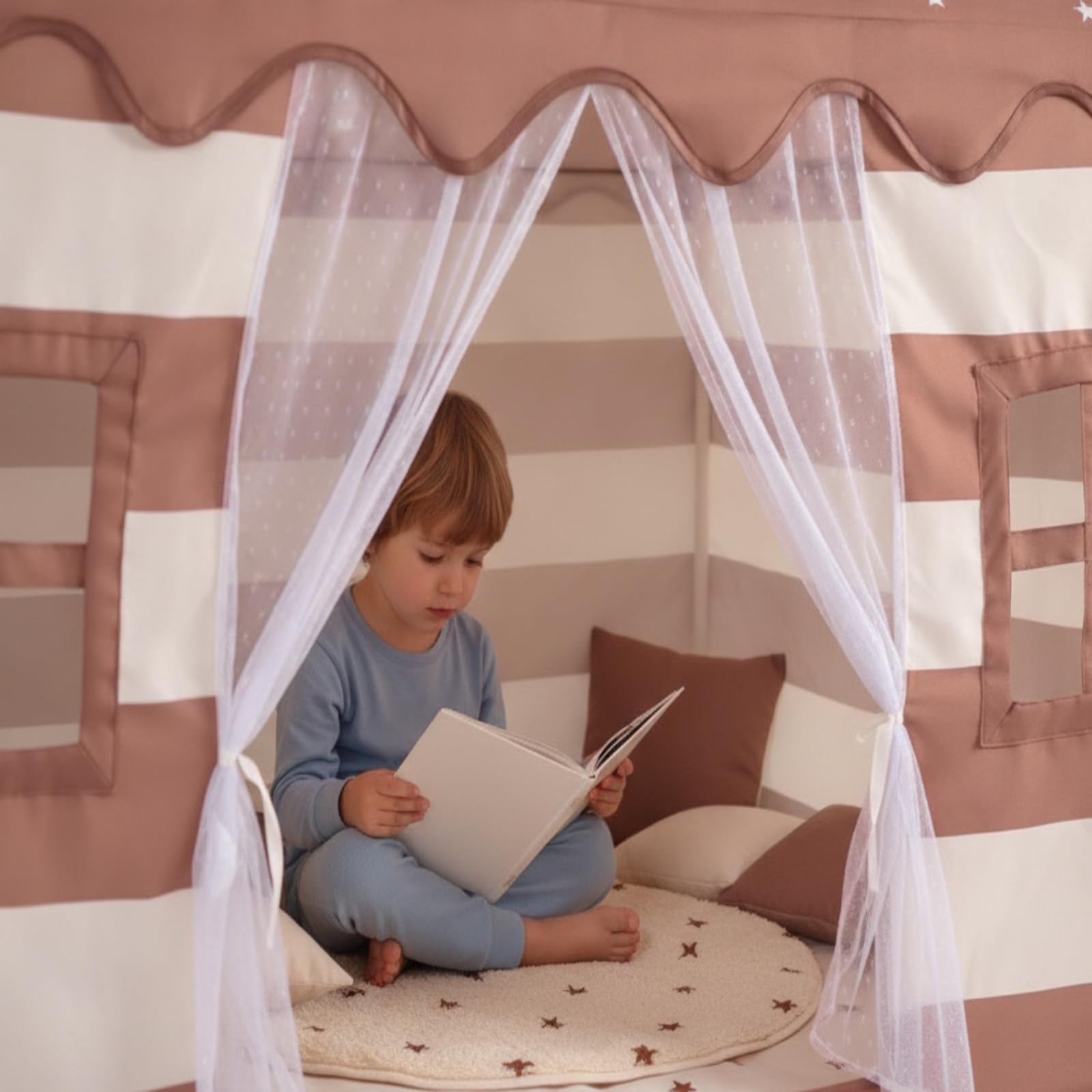Tienda Juegos con s Portátil | Transpirable, Tienda Tela para Niños, Resistente, Juguete, Interiores,