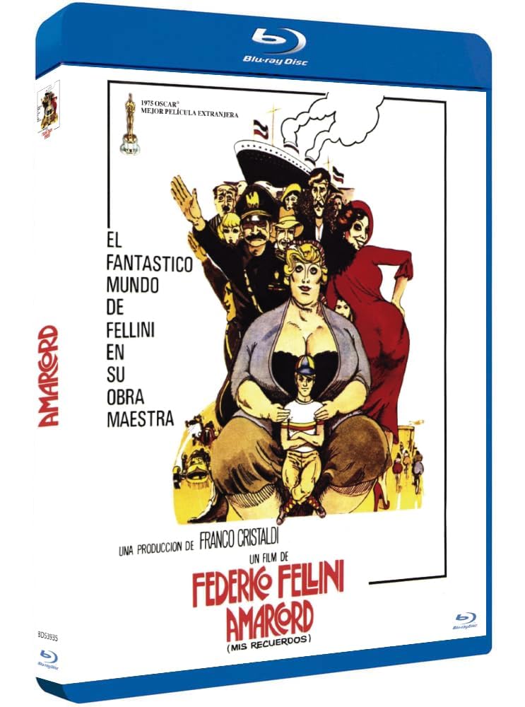 Amarcord (1973) I Remember Blu Ray EU Import