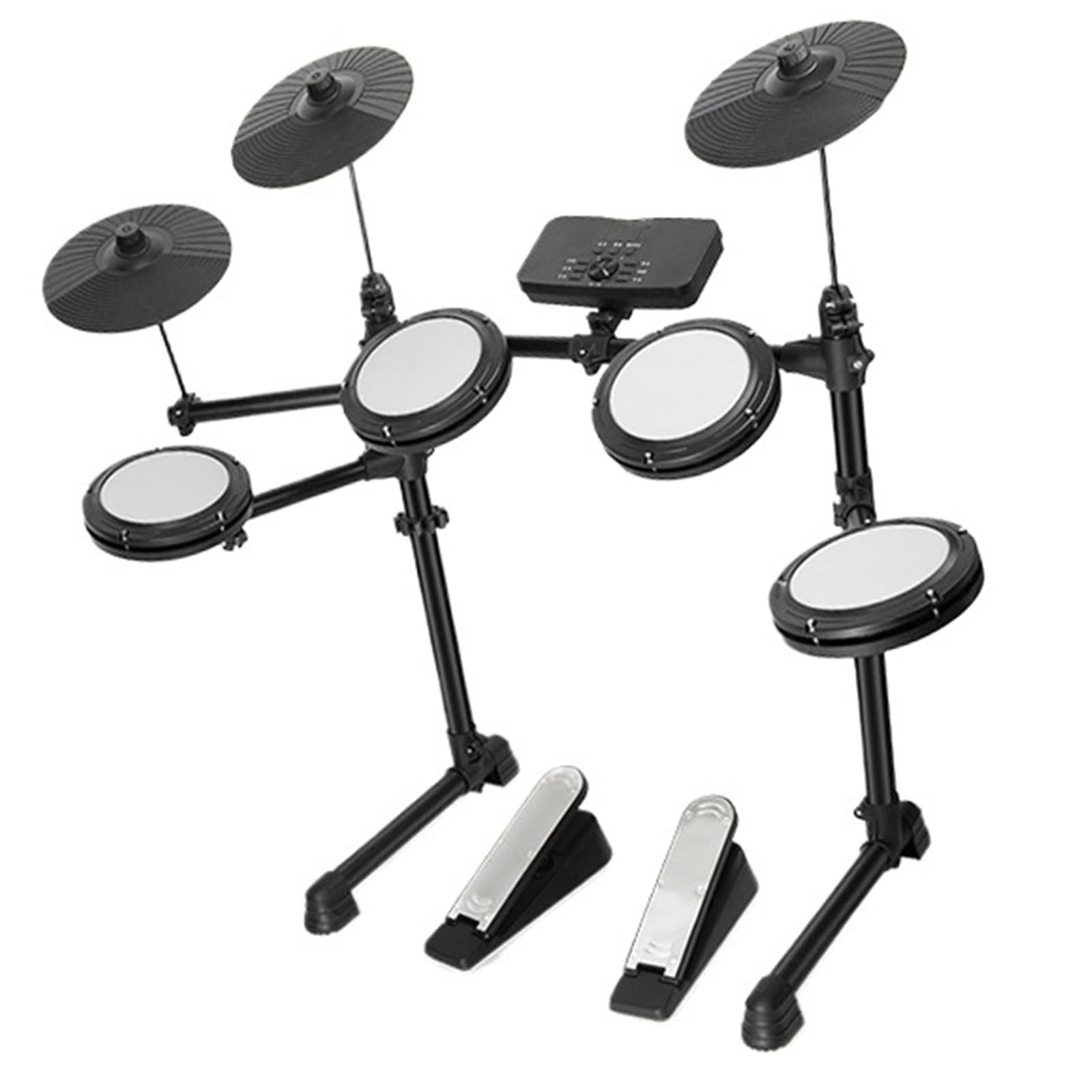 Zestaw Perkusyjny Perkusja Elektroniczna Dla Dorosłych Sprzęt Do Ćwiczeń W Domu Jazzowa Perkusja Elektroniczna Dla Początkujących Bez Zakłóceń elektroniczny instrument perkusyjny(Drum stool)