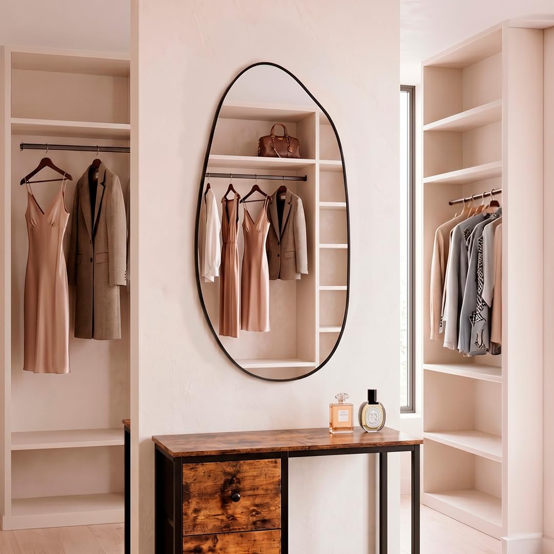 Espejo Pared Moderno Marctani Espejo Irregular para Baño o Salón Estilo Minimalista