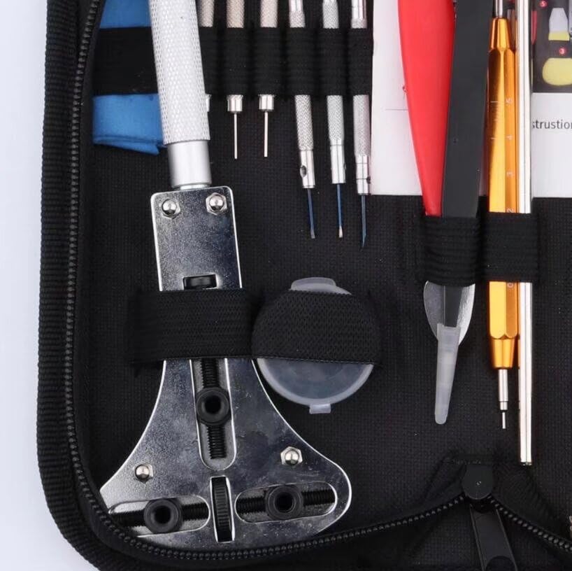 Kit d'outils de réparation de montre 151 pièces/ensemble de barrettes à ressort pour régler le boîtier du boîtier