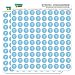 Karate Martial Arts Black Belt Sport 1/2" (0.5") Planner Calendar Scrapbooking Crafting Stickers - Opaque