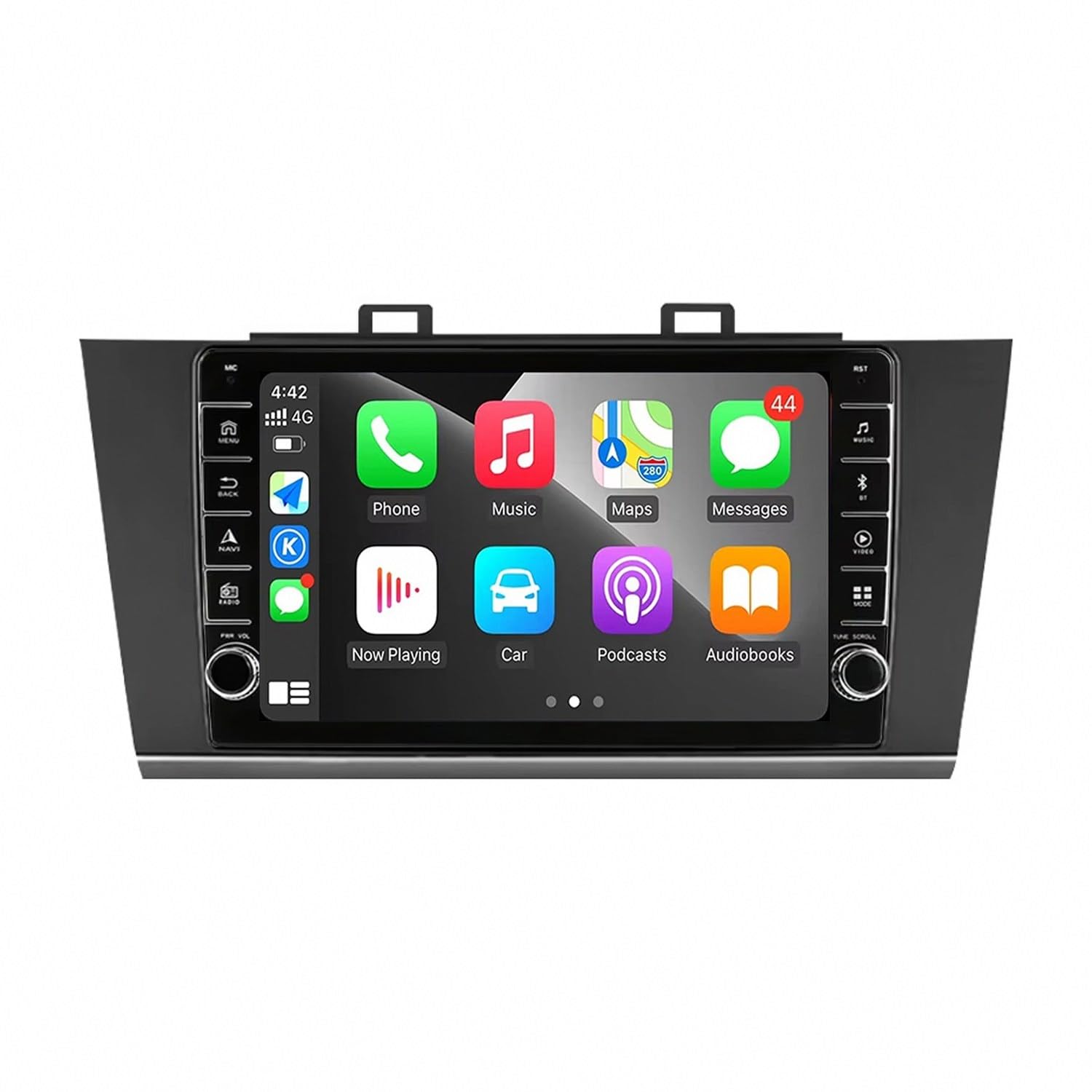 Touchscreen Auto Radio per Citroen C4 2004-2011 Wireless Carplay Android Auto Stereo Bluetooth Ips con Pantalla Táctil con Gps Navigatore/Swc/Mirror, 8 Nucleo 6G+128G