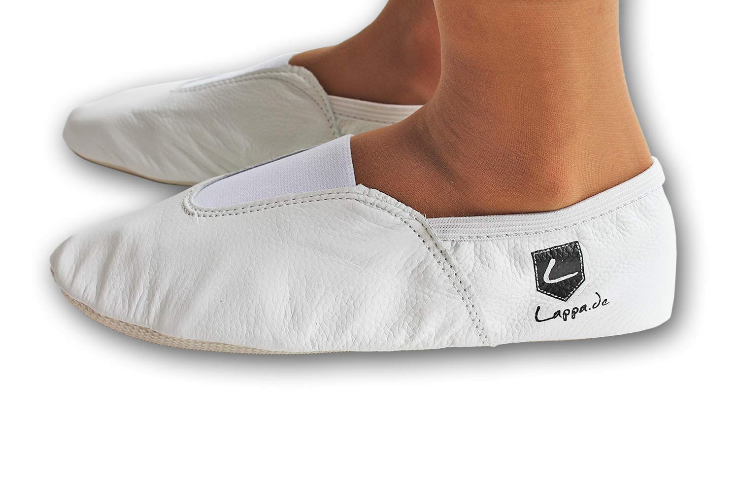 Mocasn Plano Lappade 246gg Gummisohle Weiß Unisex Adulto