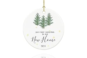 1st Christmas In Our New Home 2024 Christmas Tree Ornament