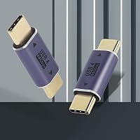 GELRHONR USB-C adapter 40Gbps USB4.0 Thunderbolt 4/3 100W töltés 8K videó 2db 7