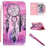 iPhone 6S Case, iPhone 6 Wallet Case, Firefish Kickstand Flip [Card Slots] Wallet Cover Double Layer Bumper Shell with Magnetic Closure Strap Case for Apple iPhone 6/6S 4.7