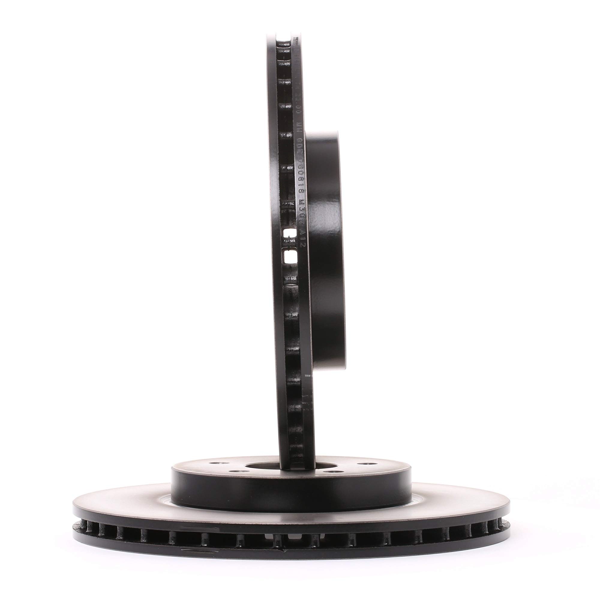 2x TRW Disco de freno Delantero Ø300mm Altura: 47,1mm Espesor: 24mm Corona de Agujeros - Ø: 108mm ventilado DF4147 Compatible con FORD Mondeo Mk3 Familiar BWY MONDEO III B5Y MONDEO III Sedán B4Y