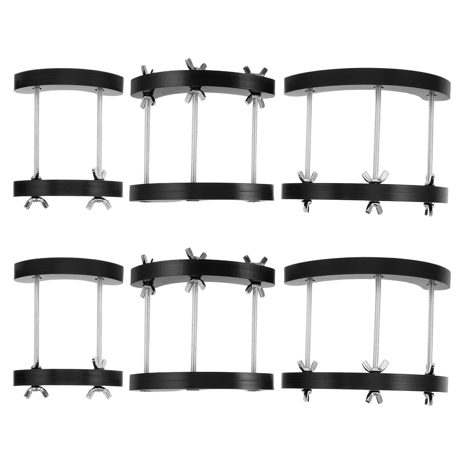 6 Piezas Soporte para Bastón de Violín 4/4, Herramienta para Fijar Instrumentos de Cuerda, Protección para Violines y Violonchelos, para Talleres de Fabricación y Reparación