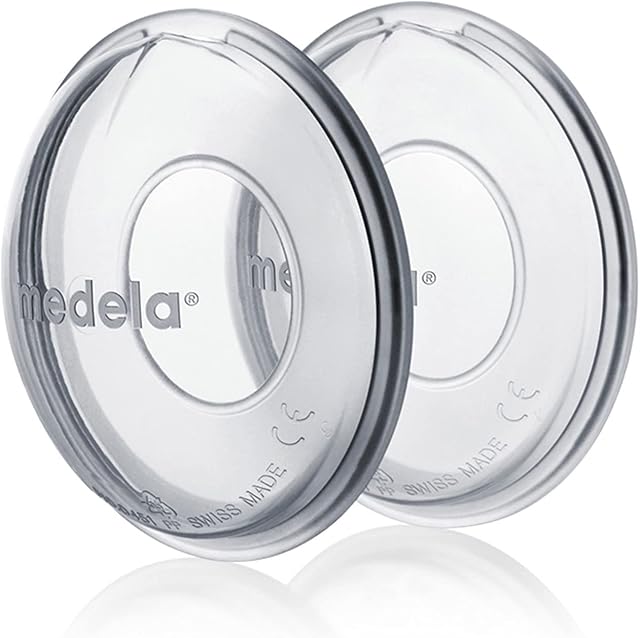 Medela Milk Collection Shells - BPA-, Made from Soft, Flexible Silicone, Includes 2 Shells
