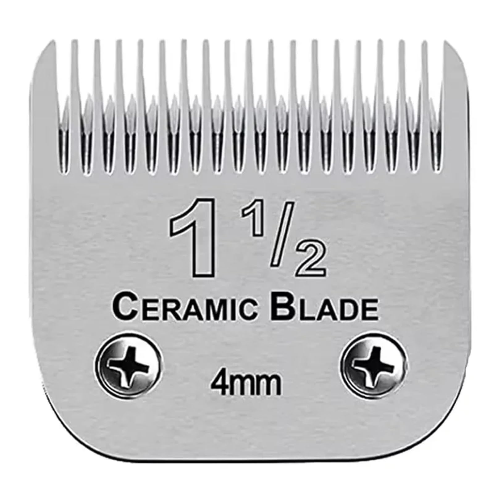 5/8" HT Detachable Pet Ceramic Blade,Compatible for Andis,AG,AGC,AGP,AGRC,Compatible for Wahl,KM Series Clipper,Size:3/4" 16mm Runs Smoothly((4mm))