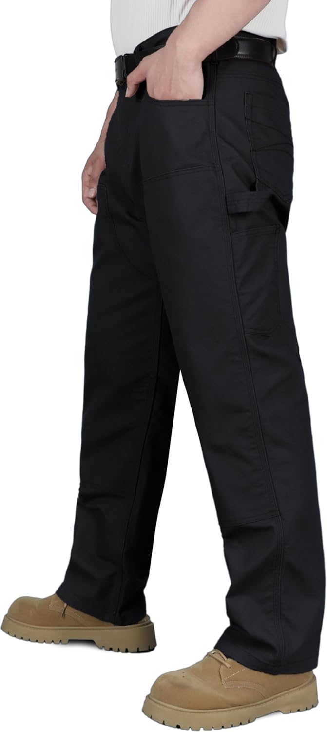 TICOMELA FR Pants for Men Flame Resistant Carpenter 100% Cotton Pre-Washed Fire Retardant Jeans - Image 2