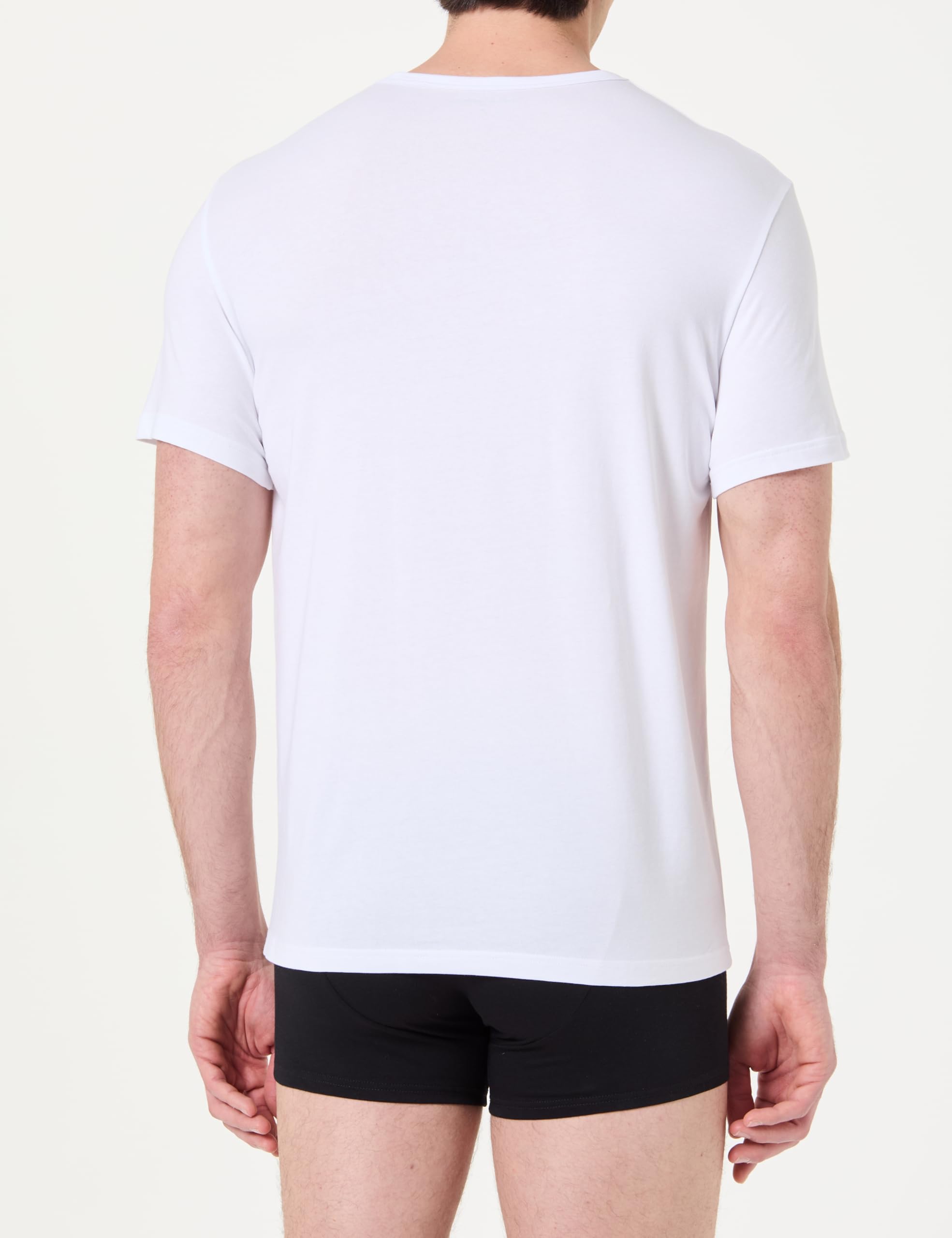 Emporio Armani Core Logoband 2-Pack T-Shirt Confezione da 2 Magliette con Scollo a V Uomo (Pacco da 2)