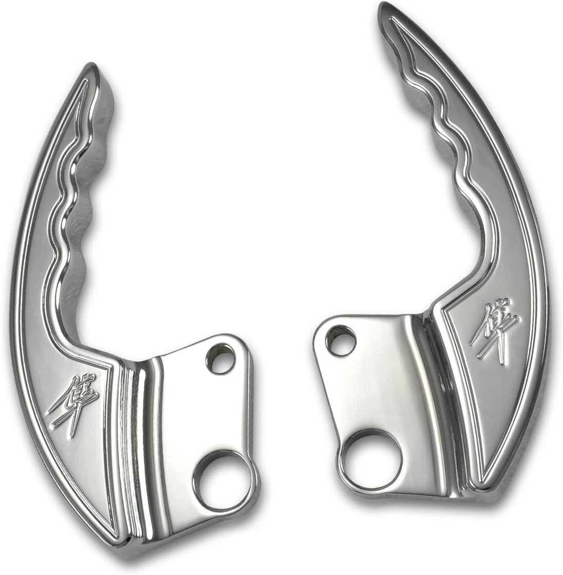 Yana Shiki USA CEA2989 Grab Rails Grab Rail - Suzuki Hayabusa (99-07) Two Piece - Triple Chromed,1 Pack