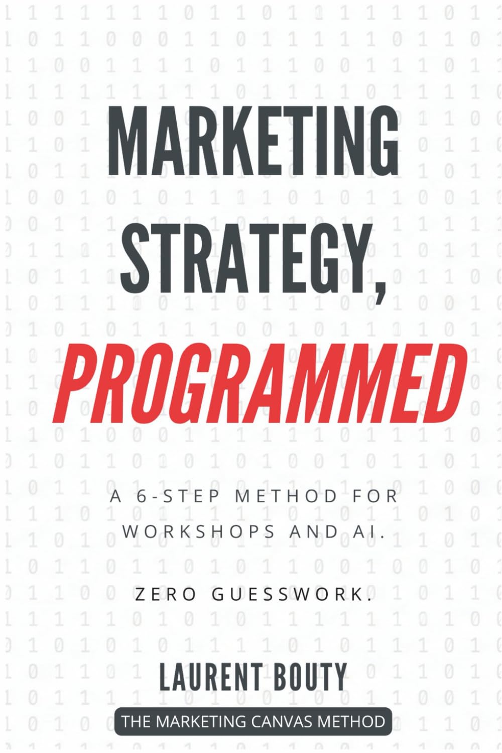 Marketing Strategy, Programmed: The Marketing Canvas Method