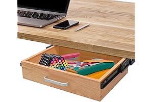 Under Desk Drawer: Expand Your Desk Space with a Hidden Drawer Organizer