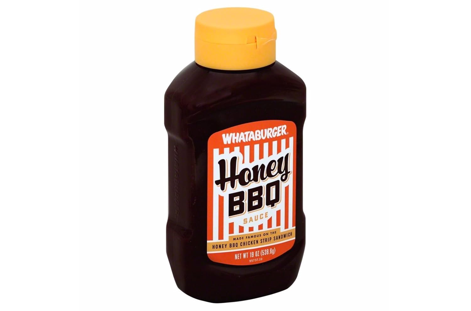 Whataburger BBQ Sauce 18.5oz - 19oz Bottle (Pack of 4) Select Flavor Below (Honey 19oz)