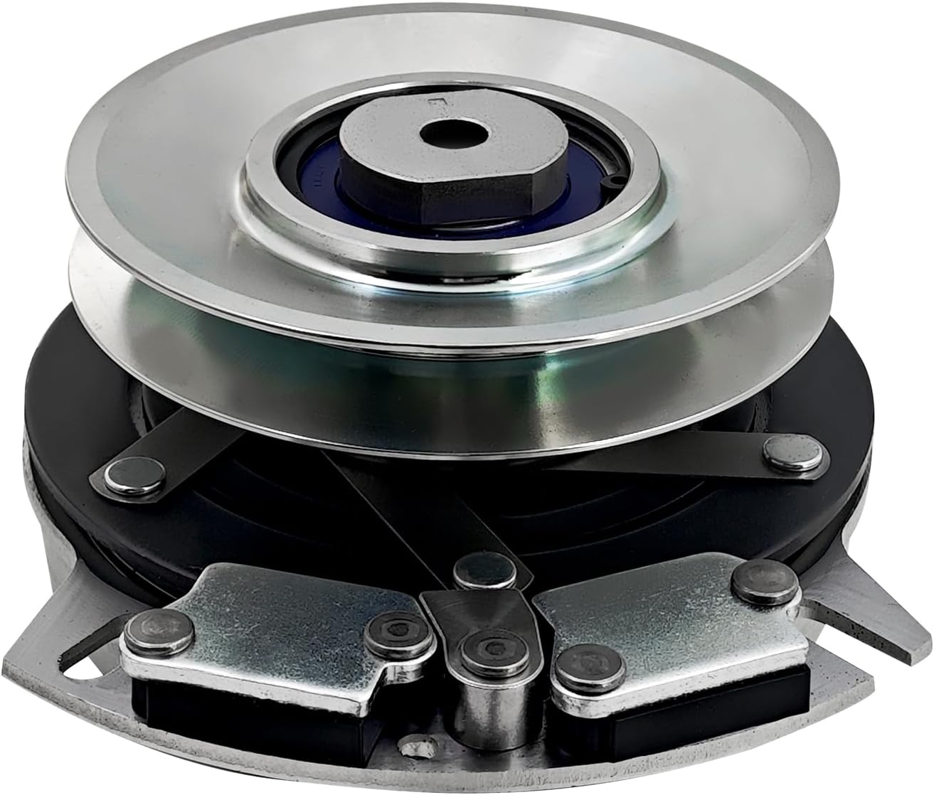 585521101 Lawn Mowers PTO Clutch Compatible with Husqvarna Z142, Z246, Z246i, RZ46i, Pulley Diameter 5.35", Counter Clockwise