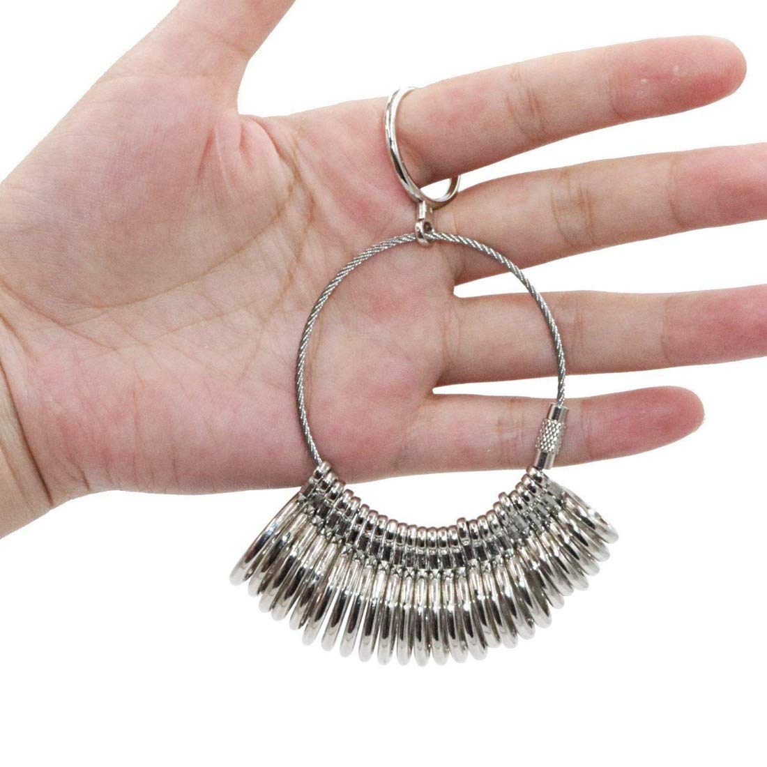 DIY Crafts Design No # 2, Pack Of 3 Pcs, Jewelers Rubber Hammer Metal Ring Mandrel Sizer Finger Size Gauge Set of P (Design No # 2, Pack Of 3 Pcs) 3
