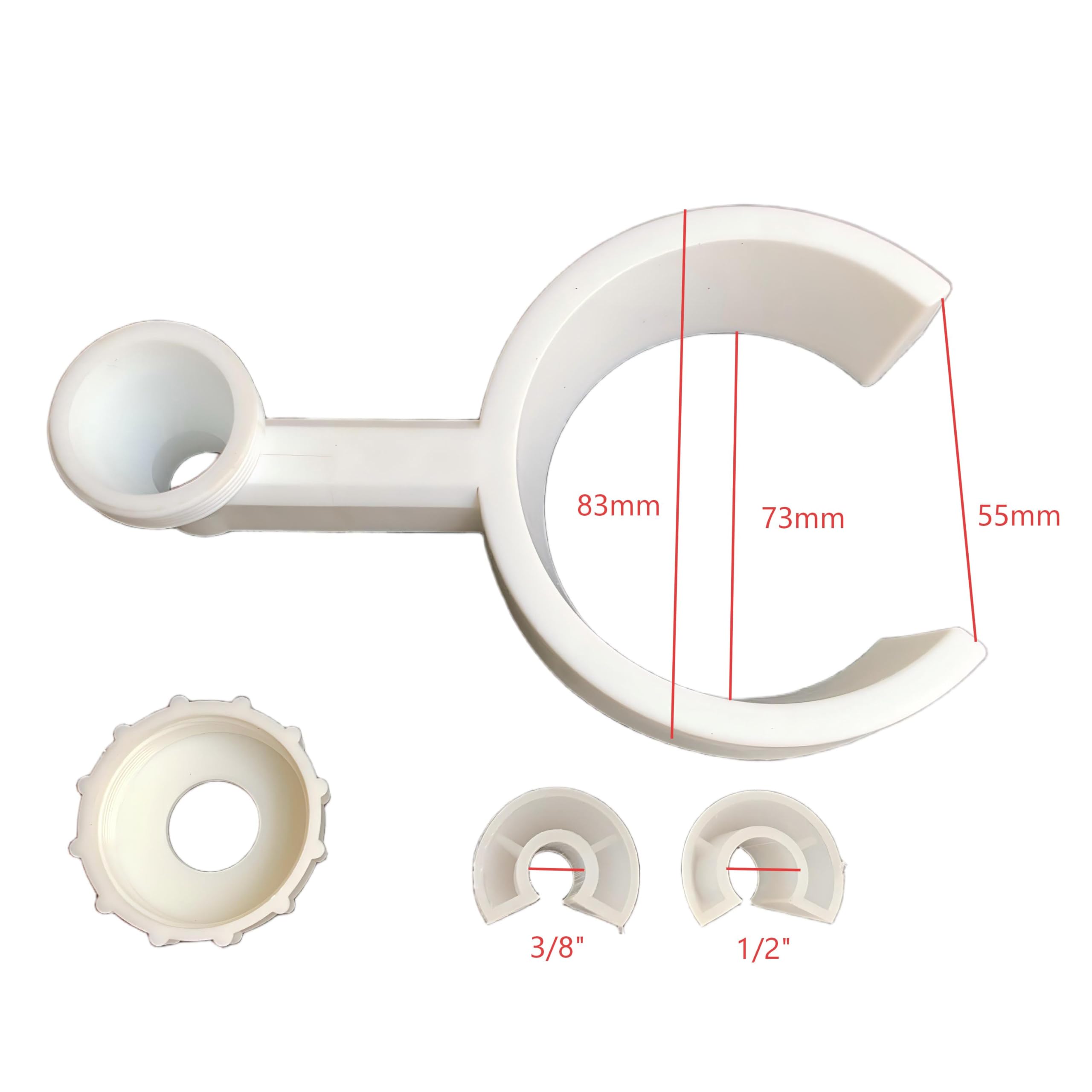DONLAB EBT2 Lot Entonnoirs Séparateurs Verre 1000ml PTFE Avec Support Acier Et Porte-Entonnoir