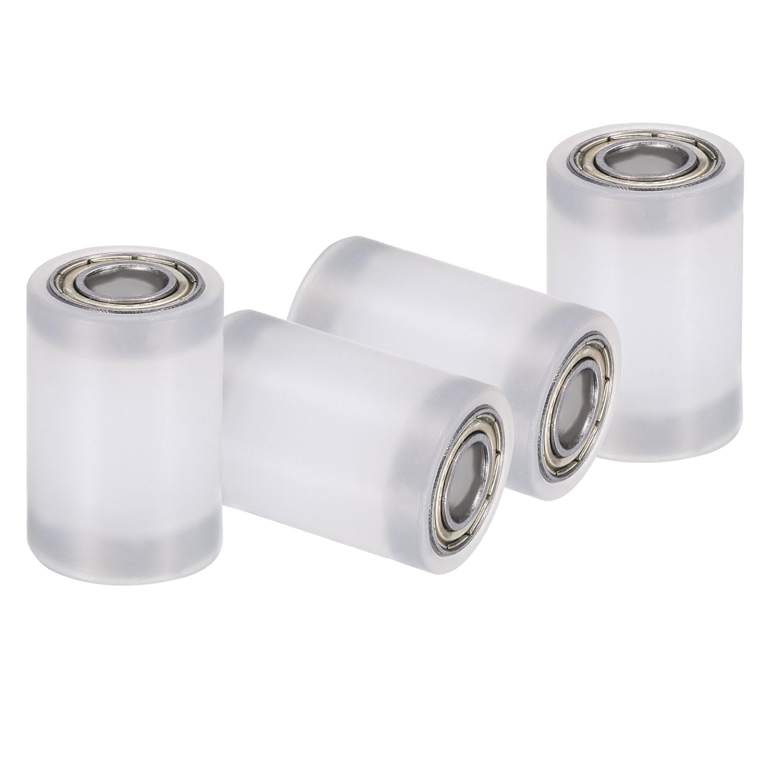 uxcell 2Pcs Nylon Roller Wheel with Bearings, 5/8" Bore x 1-7/8" Width x 4-3/4" Length, CNC Guiding Wheel Flat Belt Idler, Nylon Pulley (White) — Amazon image 26