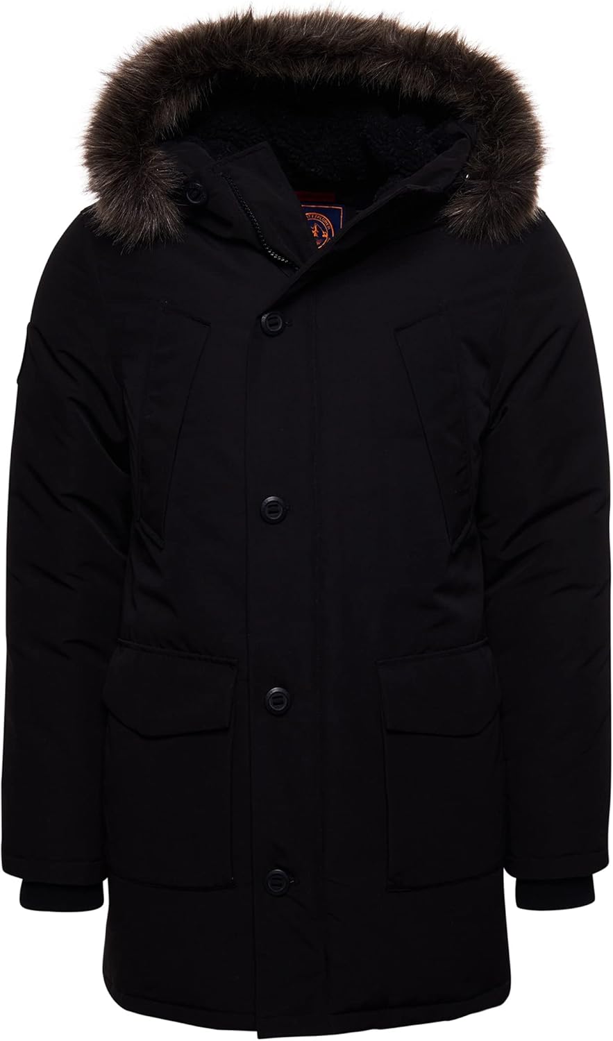 Superdry Mens Slim Fit Everest Parka Coat with Bahrain Ubuy