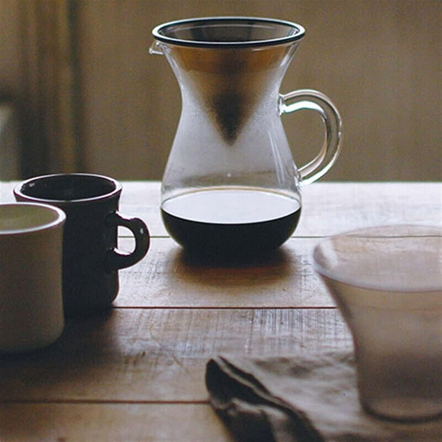 sieves strainers fine mesh Hot Permanent Coffee Coffee Permanent Gold Metal Strainer Stainless Steel