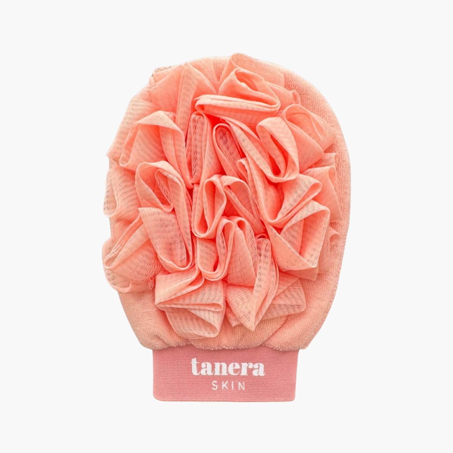 2-in-1 Tanera Skin Peeling Handschuh für Körper - das Original aus Die Höhle der Löwen - Reibeisenhaut, Keratosis Pilaris, Selbstbräuner Entfernung, Unreine Haut, Erdbeerbeine, Kessa Hamam Body Scrub