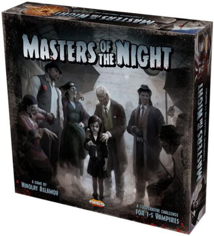 Ares Games Masters of The Night Juego de mesa Edades