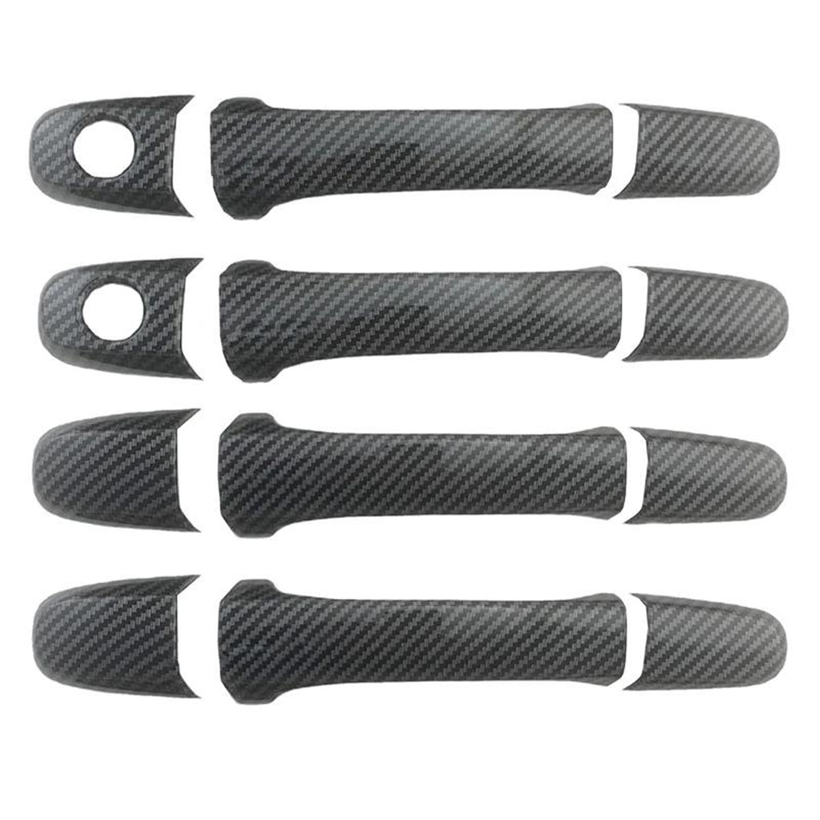 YUEYZHK Handle Trim Car Stickers Exterior Door Handle Cover for Lexus RX300 1998-2003