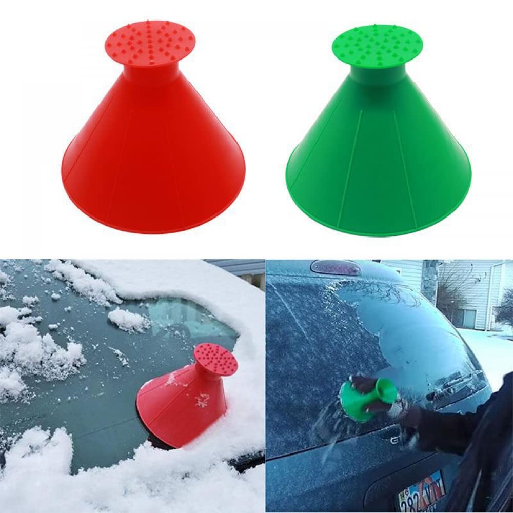 Auto Magic Snow Remover Eiskratzer Fenster Windschutzscheibe Öltrichter Schaufel Fensterkratzer Enteisungskegel Eiskratzer Schneeschaufel