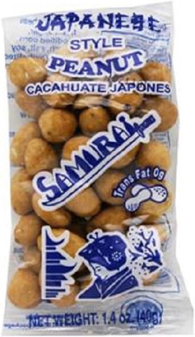 Samurai, Japanese Style Peanut - Bag, Count 25 - Sugar Candy / Grab Varieties & Flavors