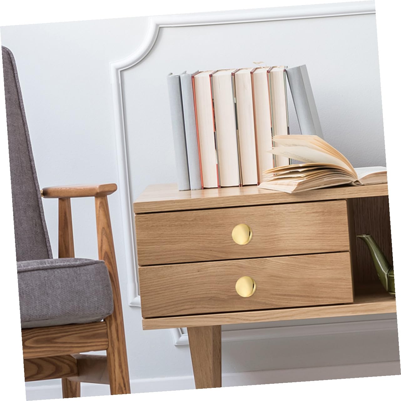 Artibetter 18stücke Runder Möbelgriff Moderner Gebürsteter Knauf Für Schränke Und Kommoden Elegantes Design Für Stilvolle Einrichtung