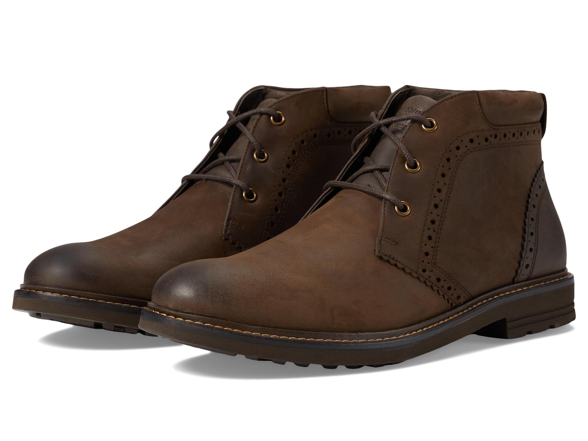 Nunn Bush Ozark 2.0 Plain Toe Chukka Leather Boots
